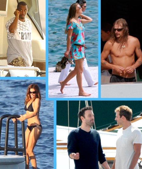 LimeLife Image of Celebrities and Yachts